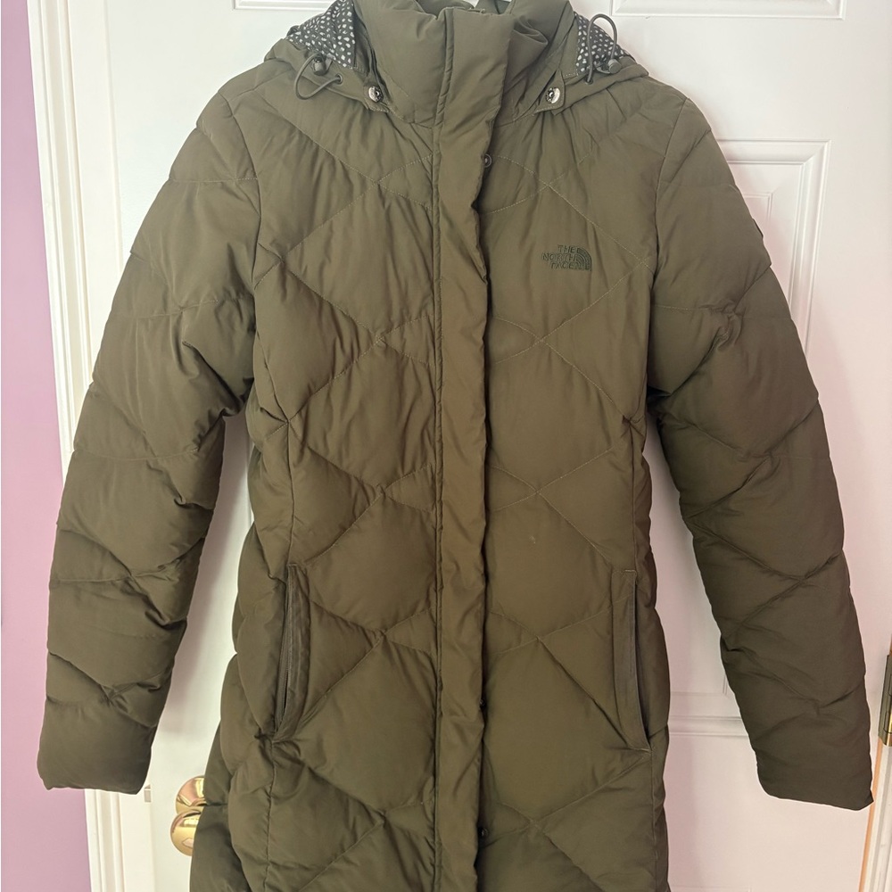 The North Face Miss Metro Down Parka – Women’s Small – Olive